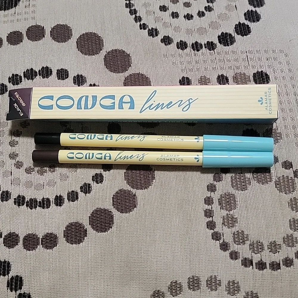 ALAMAR COSMETICS Conga Liner Eyeliner Duo in Black n Brown